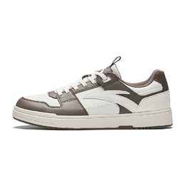 Кроссовки Anta Street Naughty Skateboarding Shoes Men Low-top Cloisonné Gray/ivory White, серый 912448019-1 | cloisonné gray/ivory white