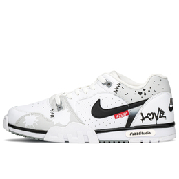 Кроссовки Nike Air Trainer SC Training Shoes Men Low-top Black/white/gray, черный/белый/серый cq9182-106(teama-黑灰爱) | black/white/gray