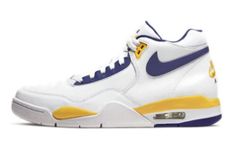 Кроссовки Nike Flight Legacy Vintage Basketball Shoes Men Mid-top White/blue, белый/синий bq4212-102(team365-苍龙揽云) | white/blue