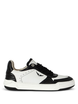 Zadig & Voltaire кожаные кроссовки, черный smsn00093 | черный