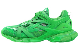 Кроссовки мужские Balenciaga Track 2.0 Clear Sole Fluo, зеленый 668823w3ct13510
