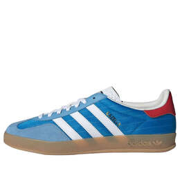 Кроссовки газель для помещений Adidas, синий if9643 | bright blue/cloud white/gum