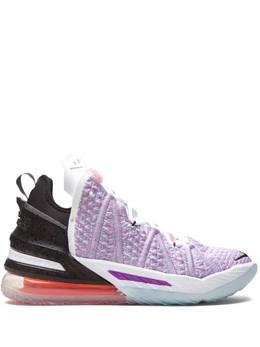 Nike высокие кроссовки LeBron 18, розовый cq9283900 | розовый