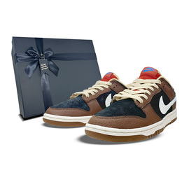 Мужские кроссовки для скейтбординга Nike Dunk, Chocolate dr9704-200(team21-美式黑巧s-boxqd) | 巧克力色