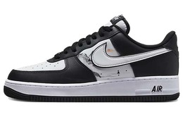 Кастомизированные кроссовки Nike Air Force 1 Skateboarding Shoes Men, черный/белый dv0788-001(team56-山峦江河) | black