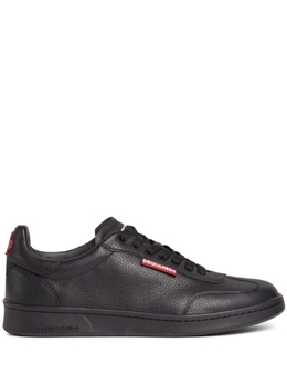 Dsquared2 кожаные кеды, черный snm0381251078482124 | черный