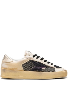 Golden Goose кроссовки Stardan "Ecru/Purple/Black", нейтральный цвет gwf00370f00440415462 | нейтральный цвет