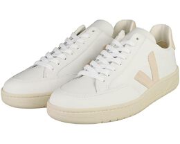 Кроссовки Veja V-12, цвет Leather White/Extra White/Sable 9879571 | leather white/extra white/sable