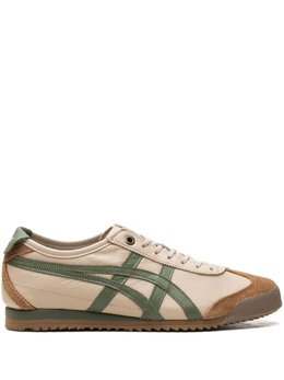 Кроссовки Onitsuka Tiger Tiger Mexico 66 SD "Бежевый/Коричневый/Зеленый", серый 1183a872 | нейтральные цвета