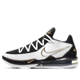 Кроссовки lebron 17 low ep Nike, белый cd5006-101 | white/black/metallic gold