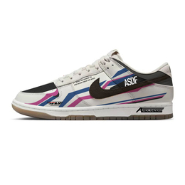 Кроссовки Nike Dunk Skateboarding Shoes Men Low-top Brown/Gray, коричневый fj4188-001(team10-蓝紫赛车) | gray/brown