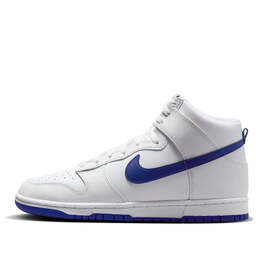 Кроссовки данки высокие ретро Nike, белый dv0828-101 | white/concord/summit white