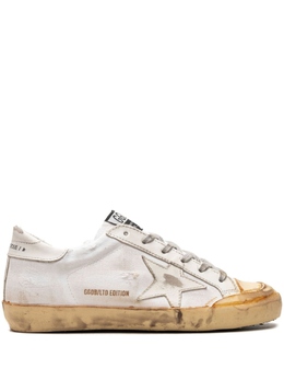 Golden Goose кеды Super-Star Penstar Captoe White/Beige, белый gwf00244f003151 | белый