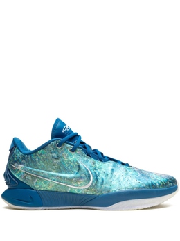 Nike кроссовки LeBron 21 Abalone, синий fn0708 | синий