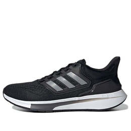 Кроссовки eq21 run Adidas, черный h00512 | black/white