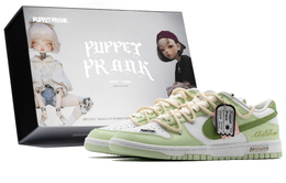 Кроссовки Nike Dunk Skateboarding Shoes Men Low-top White/green, светло-зеленый dv0831-105（team178-阿婆的茶园s-box） | light green