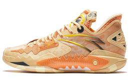 Anta Frenzy 5 Баскетбольные кроссовки мужские, Бежевый/Оранжевый 112341106-3 | beige/orange