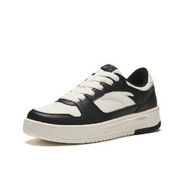 Кроссовки Anta Skateboarding Shoes Men Low-top Ivory/Black, слоновая кость/черный 912438010-3 | ivory white/black - 3