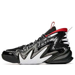 Кроссовки x marvel shock wave 2 Anta, черный 112031602s-6 | black/white