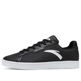 Кроссовки кожаные для скейтбординга Anta, белый 912028003-1 | white/black