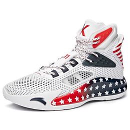 Кроссовки клэй томпсон 5 Anta, белый 112031101-6 | white/blue/red