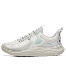 Кроссовки lingyun низкие Anta, белый 112225541r-7 | graywhite/green