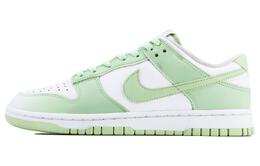 Кроссовки Nike Dunk Skateboarding Shoes Men Low-top Green, белый dv0831-105（team168-春色） | white