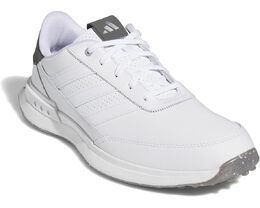 Кроссовки Adidas S2G 24 Leather Spikeless Golf Shoes, цвет Footwear White/Footwear White/Charcoal 9924047 | footwear white/footwear white/charcoal