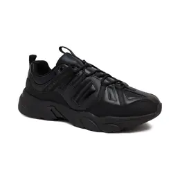 Кроссовки с добавлением кожи Calvin Klein, черный cj234m000055a810040 | nero