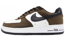 Кроссовки Nike Air Force 1 Skateboarding Shoes Men Low-top Black/Brown, черный/коричневый 306509-102 | black/brown