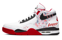 Кроссовки Nike Flight Legacy Vintage Basketball Shoes Men High-top White/red, красный bq4212-100(team10-happy永痕) | red