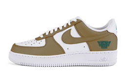 Кроссовки Nike Air Force 1 Skateboarding Shoes Men Low-top Brown, коричневый cw2288-111(team5-男款三星堆) | dark brown