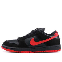 Кроссовки sb dunk low pro Nike, черный 304292-061 | black/red