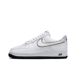Nike Кроссовки Air Force 1 Low Top для скейтбординга, мужские, черно-белые dv0788-103(team18-简约擦色断裂) | black white