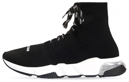Кроссовки мужские Balenciaga Speed Lace-Up Clear, черный 617255w2db61010