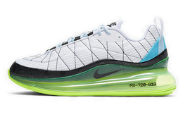 Кроссовки Nike Air Max 720 Lifestyle Unisex, белый/черный/светло-зеленый ct1266-101