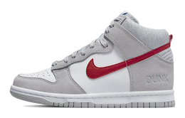 Кроссовки Nike Dunk High Athletic Club, серый/красный/белый dh9750-001