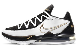 Кроссовки Nike LeBron 17 Low, белый/черный cd5006-101