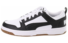 Кроссовки Puma Rebound Skateboarding Unisex 369866-16, белый/черный