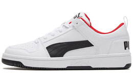 Кроссовки Puma Rebound Skateboarding Unisex 369866-01, белый/черный