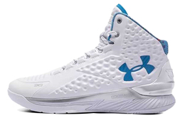 Кроссовки Under Armour Curry 1 Splash Party, белый/голубой 3024394-100