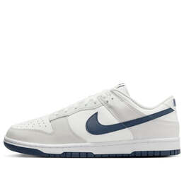 Кроссовки данк лоу Nike, белый dv0831-111 | summit white/platinum tint/white/midnight navy