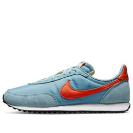 Кроссовки вафельные трейнер 2 Nike, синий dh1349-403 | worn blue/light silver/sail/team orange