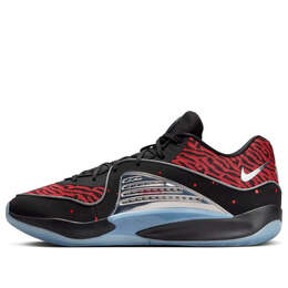 Кроссовки кд 16 эп Nike, черный dv2916-004 | black/metallic silver/bright crimson/thunder blue