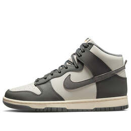 Кроссовки данки высокие se Nike, белый dm0582-001 | light bone/tumbled grey/coconut milk