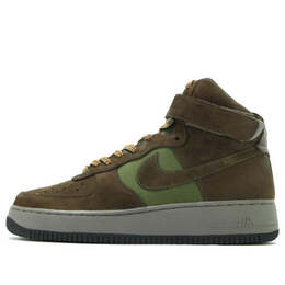 Кроссовки air force 1 high premium Nike, зеленый 318431-321 | green