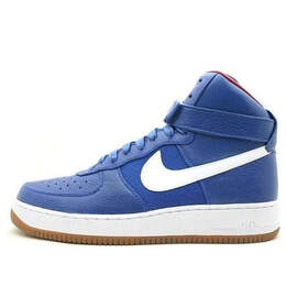 Кроссовки air force 1 high premium Nike, синий 318431-441 | blue
