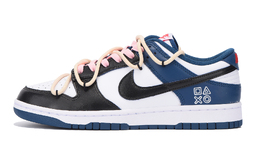 Кроссовки Nike Dunk Skateboarding Shoes Men Low-top White, темно-синий dd1391-400(team32-男款电玩sbox) | navy blue