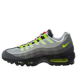 Кроссовки air max 95 Nike, черный 810374-078 | black/volt-safety orange