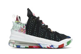 Кроссовки Nike LeBron 18, разноцветный cq9283 002 | multi-color